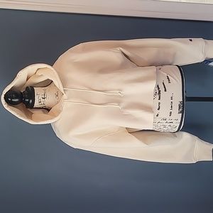 Champion cropped hoodie large